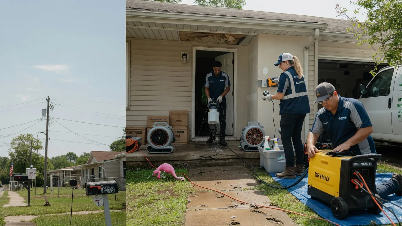 Storm Damage Water Removal in La Crosse, WI near me